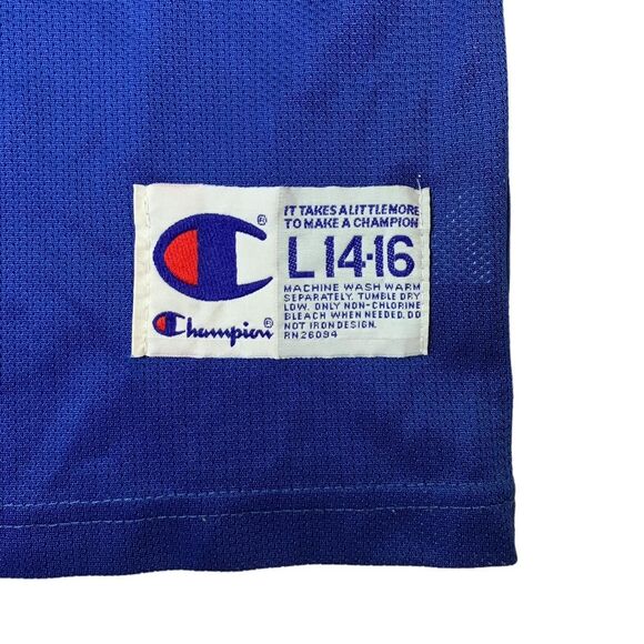 Vintage Kevin Garnett Timberwolves Champion Jersey Size L - Picture 7 of 7